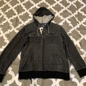 Lightly Used Gray/Black Hoodie